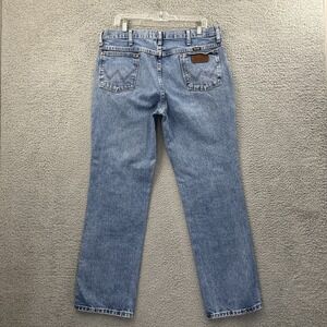 Wrangler Cowboy Cut Slim Fit Jeans Western Rodeo 36MWZSW Cotton Men's 36 x 30.5